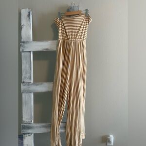 American Eagle Outfitters Striped Jumpsuit